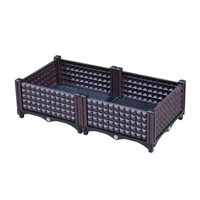 Multifunktions-80cm Längen-Plastikgarten-Pflanzer-Kasten für Erdbeerdas pflanzen