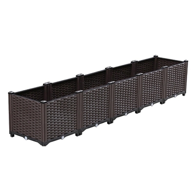 160cm Längen-lange schmale Plastikpflanzer-Kästen