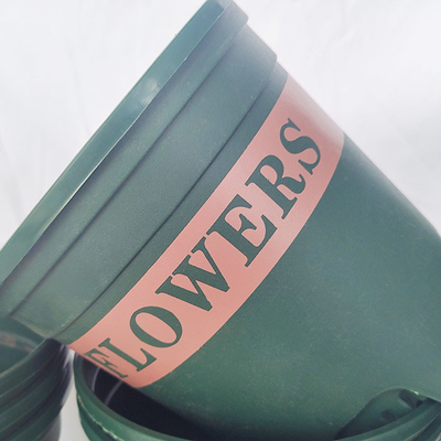 0,5 Gallonen-runder Plastikblumen-Topf-Plastikbetriebsbehälter-Zusammenstoß-Widerstand