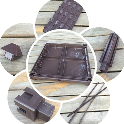 Dauerhaftes Antioxidansangehobenes Garten-Plastikbett Kit For Outdoor Decoration