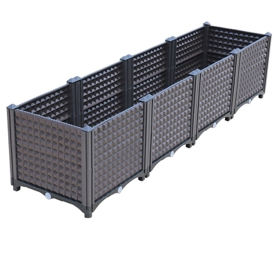 40*40*37cm Plastik- quadratischer Pflanzer packt Plastik-Veg-Pflanzer-Leichtgewichtler ein