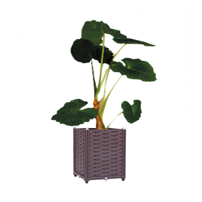 40*40*37cm Plastik- quadratischer Pflanzer packt Plastik-Veg-Pflanzer-Leichtgewichtler ein