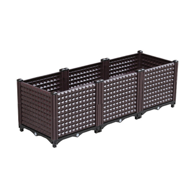 37cm hoher Plastik-Herb Planter Box Antioxidant 24 Zoll-Plastikpflanzer-Kasten