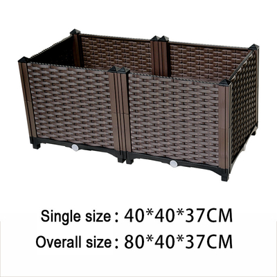 160cm Längen-lange schmale Plastikpflanzer-Kästen
