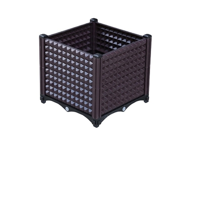 Plastiklänge der Korridor-angehobene Pflanzer-Kasten-Bett-80cm umweltfreundlich