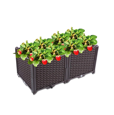 Blumengemüsefrüchte und -kräuter, die Kastengartenbalkonrestaurantgartenblumentopf-Werkzeugsatz-Gartenbett pflanzen