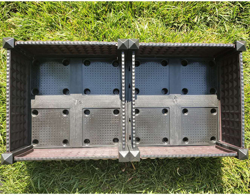 160*40*22cm angehobener Garten-Bett-Pflanzer-Plastikselbst, der Plastikplattform-Pflanzer-Kästen wässert