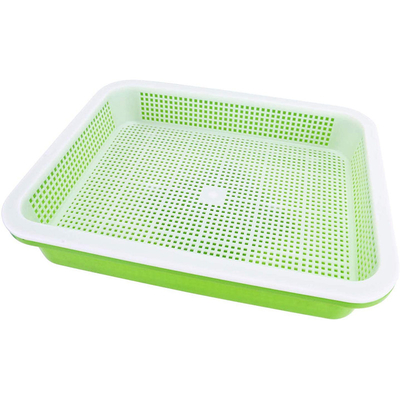 31cm Länge Bean Sprout Growing Tray Two Tray Sprouter No Leakage