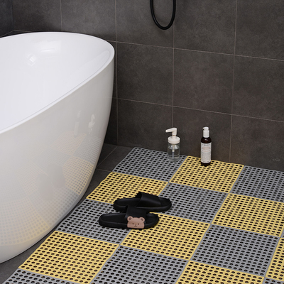Stützbare verstärkende Boden-Mat Anti Slip Toilet Floor-Matte 30*30CM