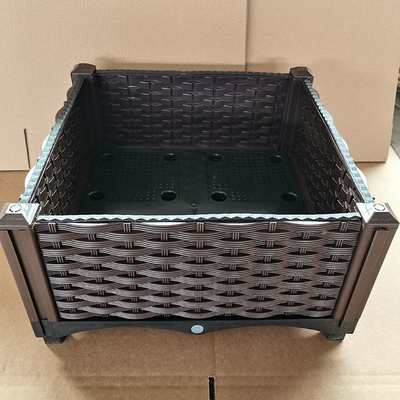 Modularer erhöhter Gartenbeet-Gemüse-Pflanzkasten für den Garten