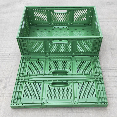 Kundengebundener Supermarkt-faltender Korb-Gemüsenahrungsmittelplastiktransport