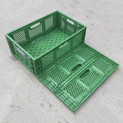 Kundengebundener Supermarkt-faltender Korb-Gemüsenahrungsmittelplastiktransport